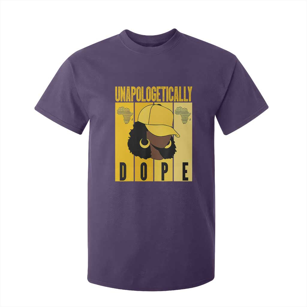 Unapologetically Dope T Shirt For Kid Black History Month African America