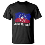 Juneteenth Flag 1865 T Shirt Black Freedom Black History