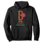 Black History Month Boy Hoodie B Is For Brilliant HBCU Education