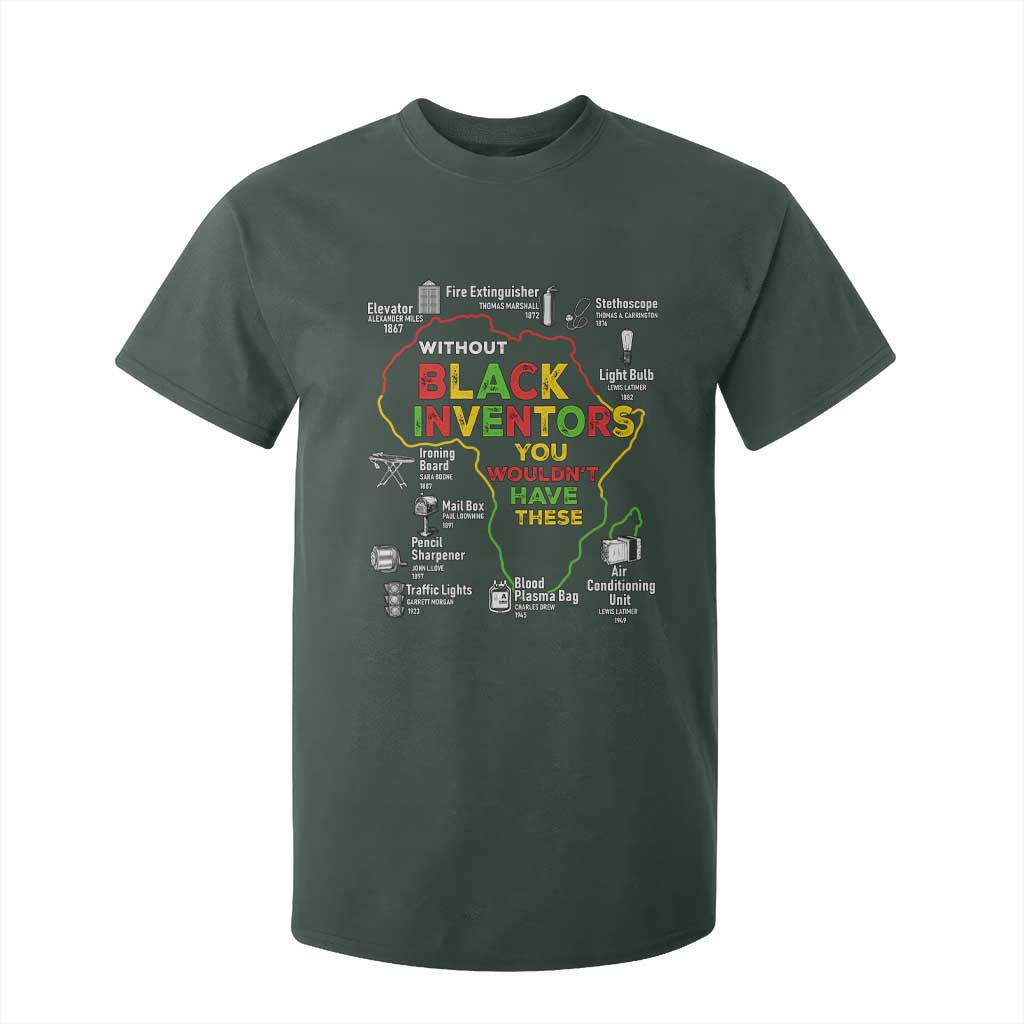 Proud Black Inventors T Shirt For Kid Black History Month African American Pride