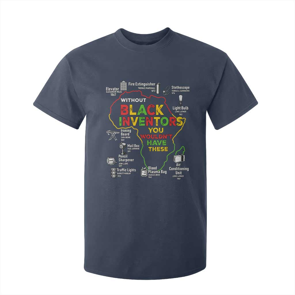 Proud Black Inventors T Shirt For Kid Black History Month African American Pride