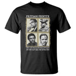 Freedom Fighters Heritage T Shirt Malcolm X Marcus Garvey Huey P Newton Steve Biko Revolution - African Pride