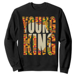 African Kente Young King Sweatshirt