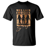 African Melanin Cowgirl Swag T Shirt Cowgirls Black History Pride Retro