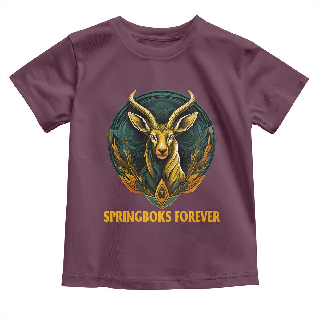 South Africa Rugby Springboks Baby Shirt Forever Stronger Together Go Bokke