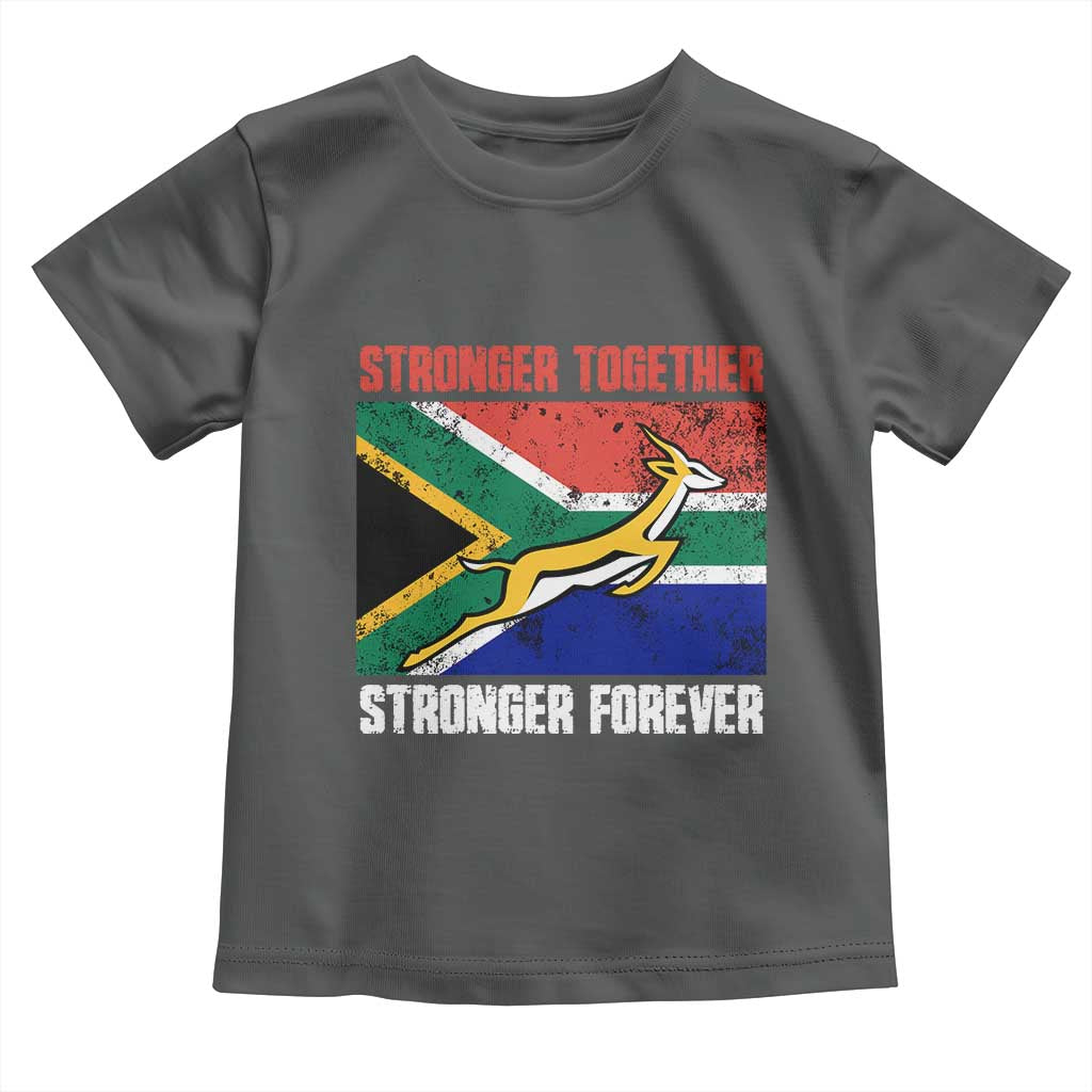 South Africa Rugby Springboks Baby Shirt Stronger Together Stronger Forever Go Bokke
