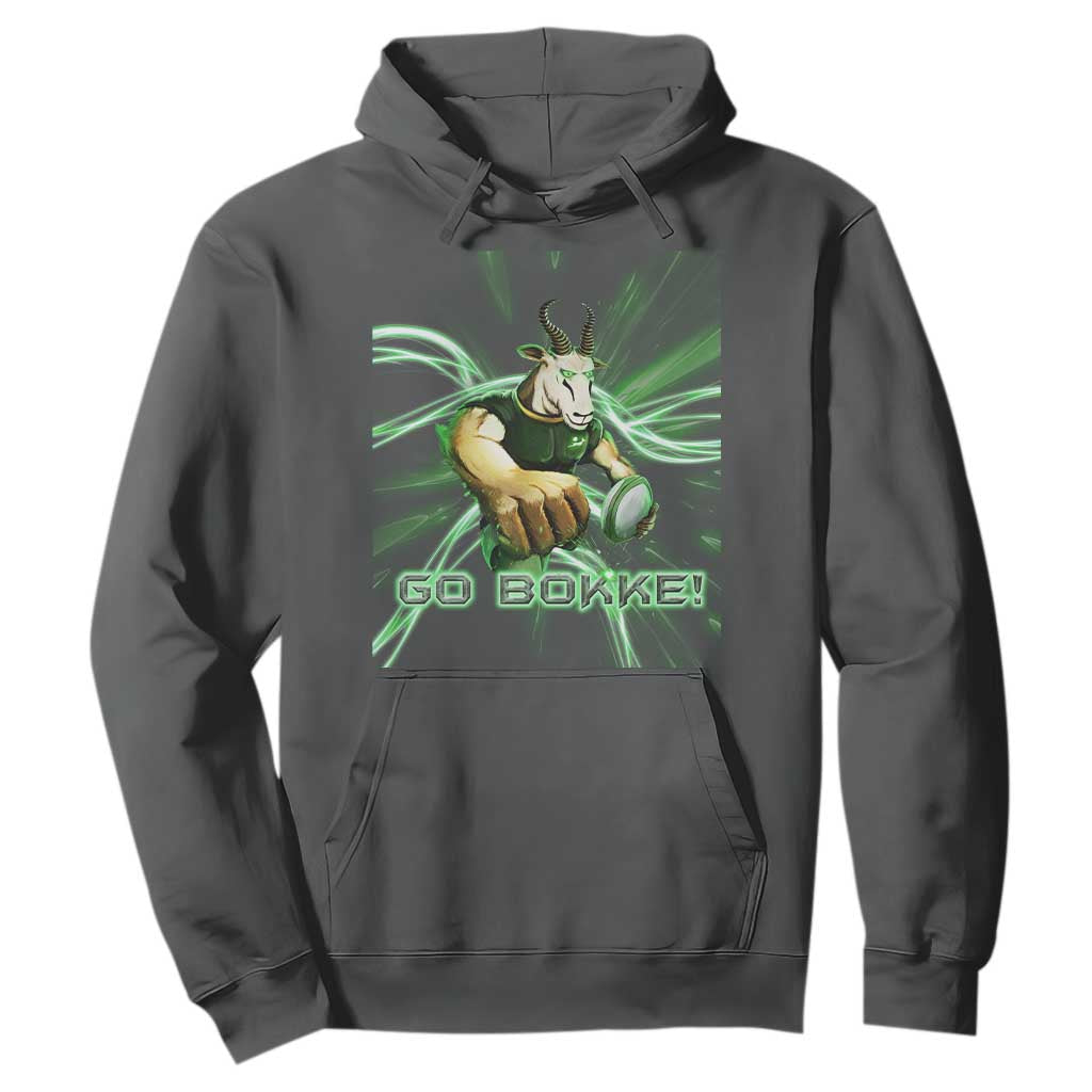 South Africa Rugby Springboks Hoodie Go Bokke Forever Stronger Together