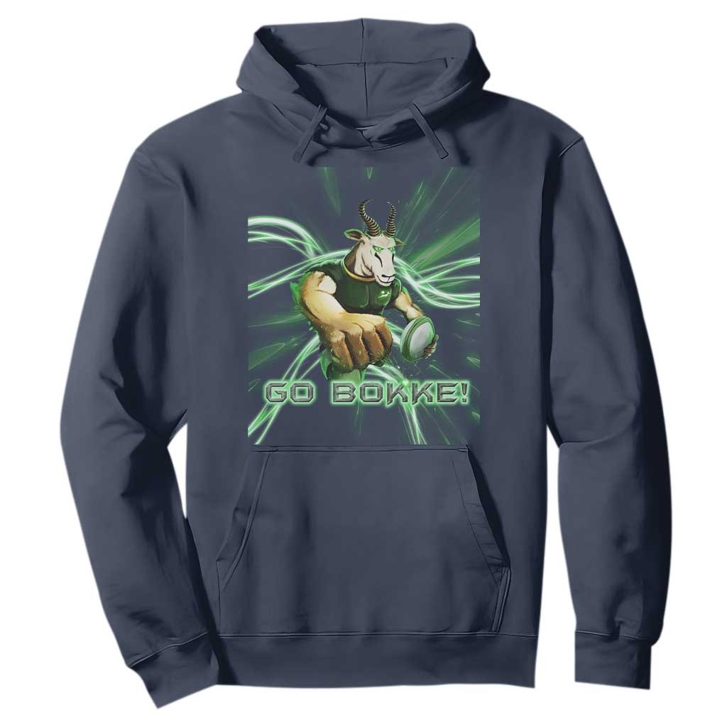 South Africa Rugby Springboks Hoodie Go Bokke Forever Stronger Together