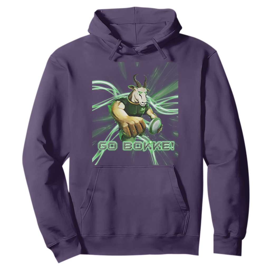South Africa Rugby Springboks Hoodie Go Bokke Forever Stronger Together