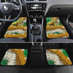 Equatorial Guinea Baobab Tree Car Mats - Tribal Patterns and Heritage Quote