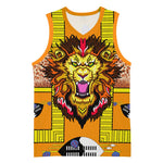 Swaziland Eswatini Basketball Jersey Lion Shield and Leopard Print Tribal Design - African Pride