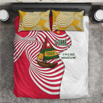 Lome Togo Bedding Set - Sailboat and Sunset – Where the Sun Kisses the Sea