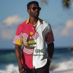 Lome Togo Hawaiian Shirt - Sailboat and Sunset – Where the Sun Kisses the Sea