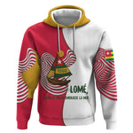 Lome Togo Hoodie - Sailboat and Sunset – Where the Sun Kisses the Sea