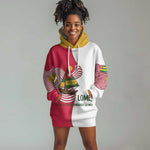 Lome Togo Hoodie Dress - Sailboat and Sunset – Where the Sun Kisses the Sea