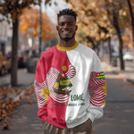 Lome Togo Sweatshirt - Sailboat and Sunset – Where the Sun Kisses the Sea