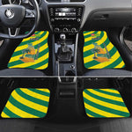 Lome Togo Sunset Car Mats - Palm Trees and Ocean Embrace Design