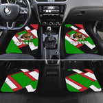 Burundi Roaring Lion Car Mats with National Flag Colors