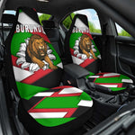Burundi Roaring Lion Car Seat Cover with National Flag Colors