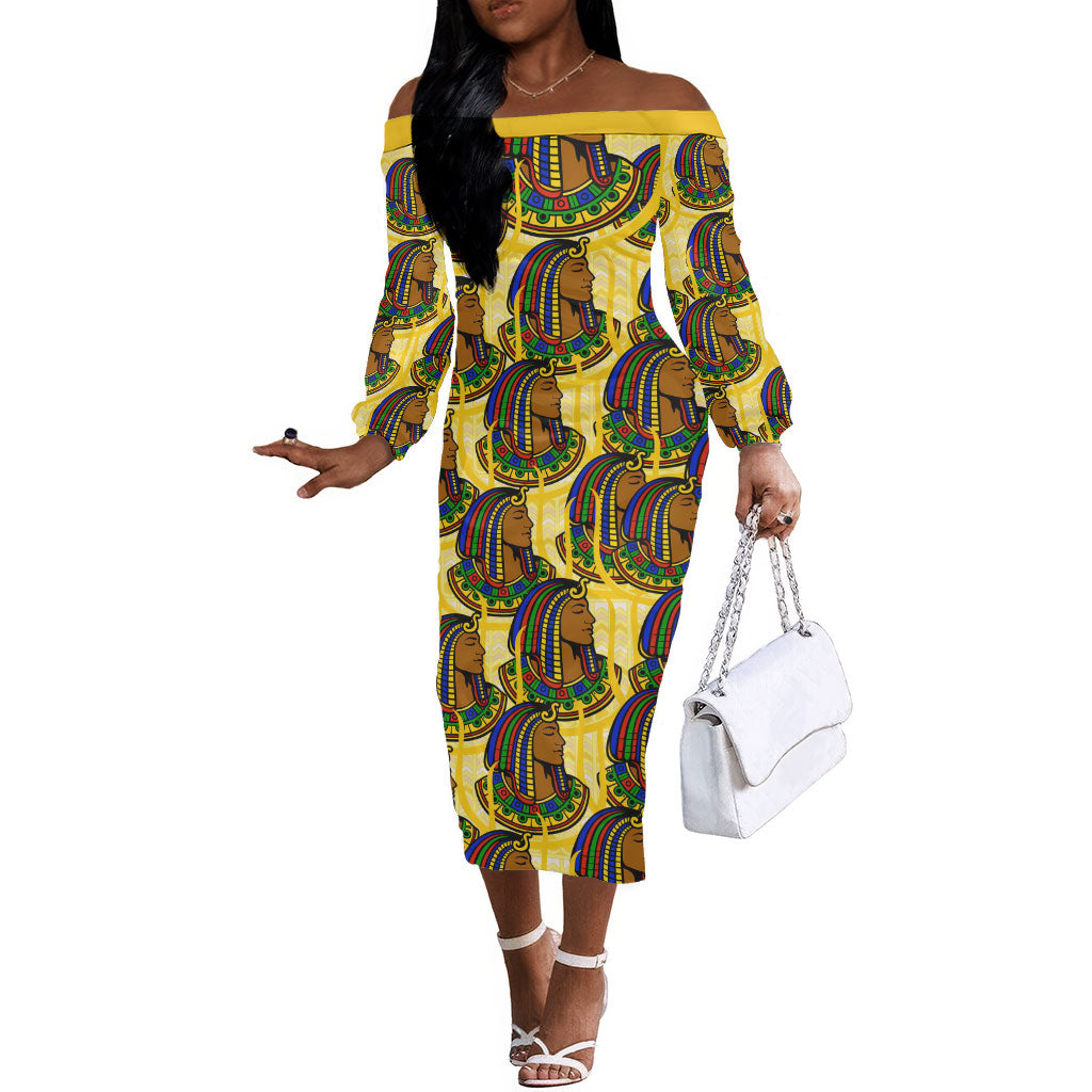 long sleeve egyptian dress SemSem EGYPTIAN COTTON SHIRT DRESS IN White