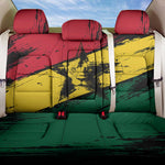 Afro Ghana Lion Back Car Seat Cover Star Grunge Style