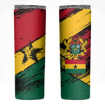 Afro Ghana Lion Skinny Tumbler Star Grunge Style