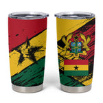 Afro Ghana Lion Tumbler Cup Star Grunge Style