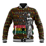 Kwame Nkrumah Ghana Baseball Jacket Kente Pattern African
