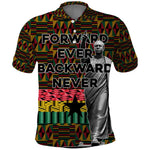 Kwame Nkrumah Ghana Polo Shirt Kente Pattern African