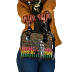 Kwame Nkrumah Ghana Shoulder Handbag Kente Pattern African
