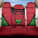 Malawi Back Car Seat Cover Flag Colors Blended with National Emblem