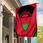 Malawi Garden Flag Flag Colors Blended with National Emblem