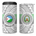 African Tribal Djibouti Roots 4 in 1 Can Cooler Tumbler Urban Streetwear