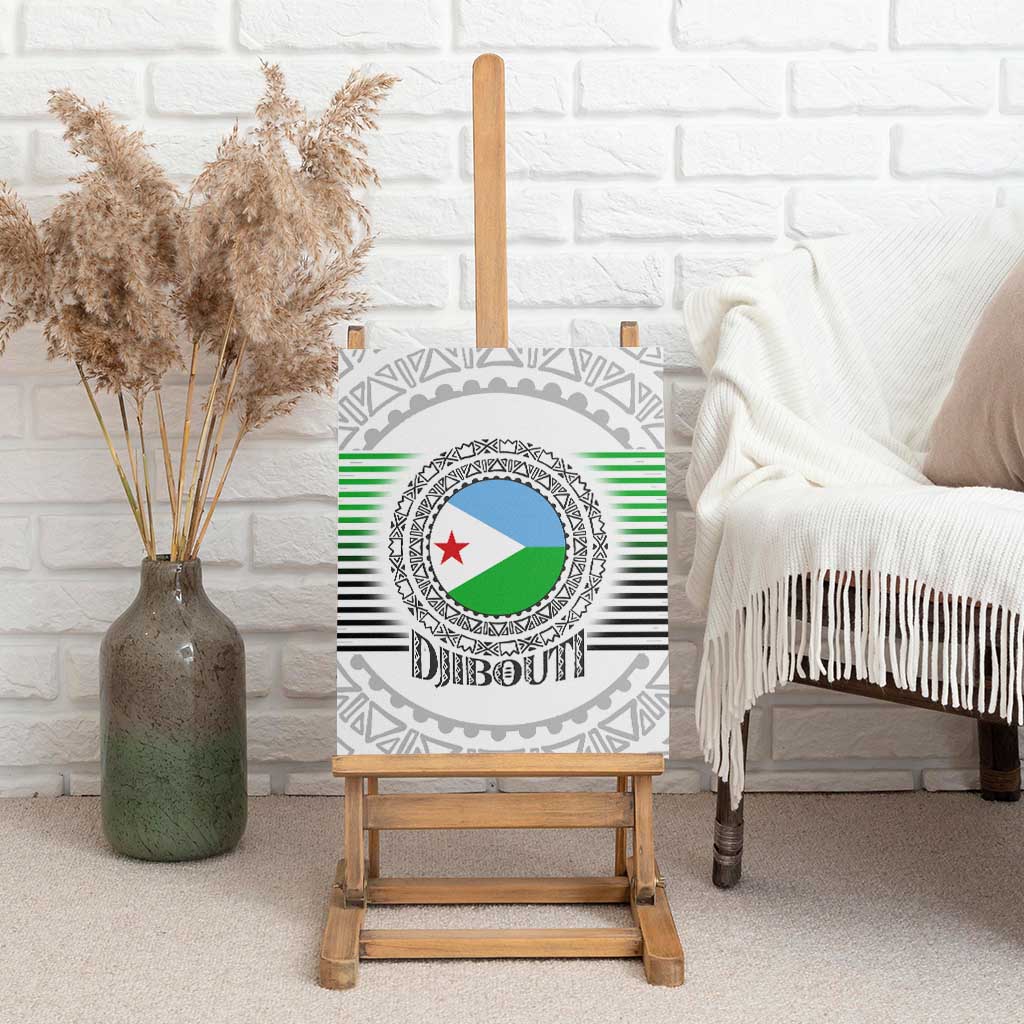 African Tribal Djibouti Roots Canvas Wall Art Urban Streetwear