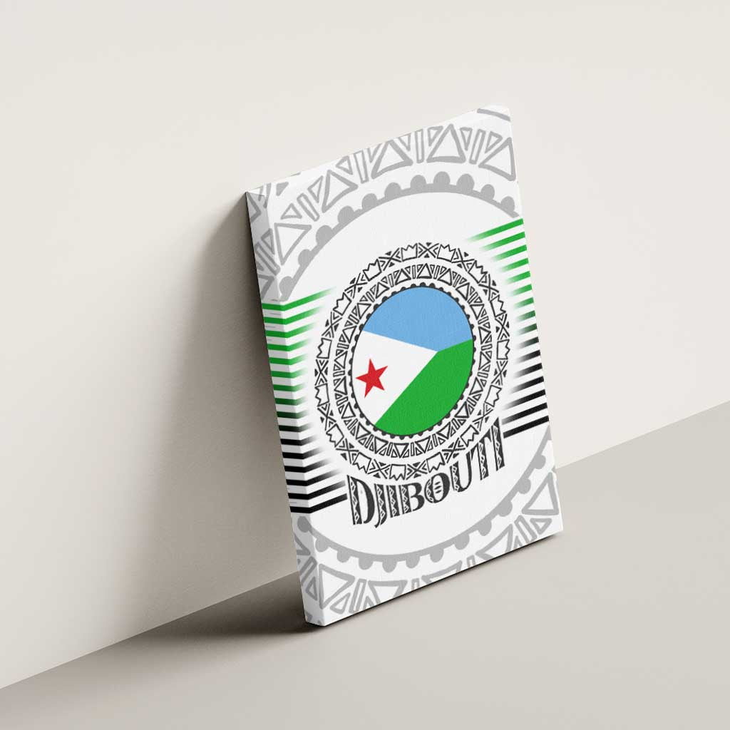 African Tribal Djibouti Roots Canvas Wall Art Urban Streetwear