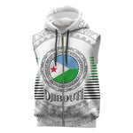 African Tribal Djibouti Roots Sleeveless Zip Hoodie Urban Streetwear - African Pride