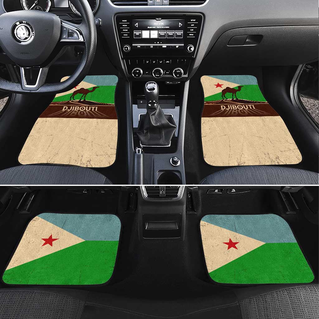 Djibouti Camel Car Mats Where Desert Meets Sea and Heritage Stands Tall