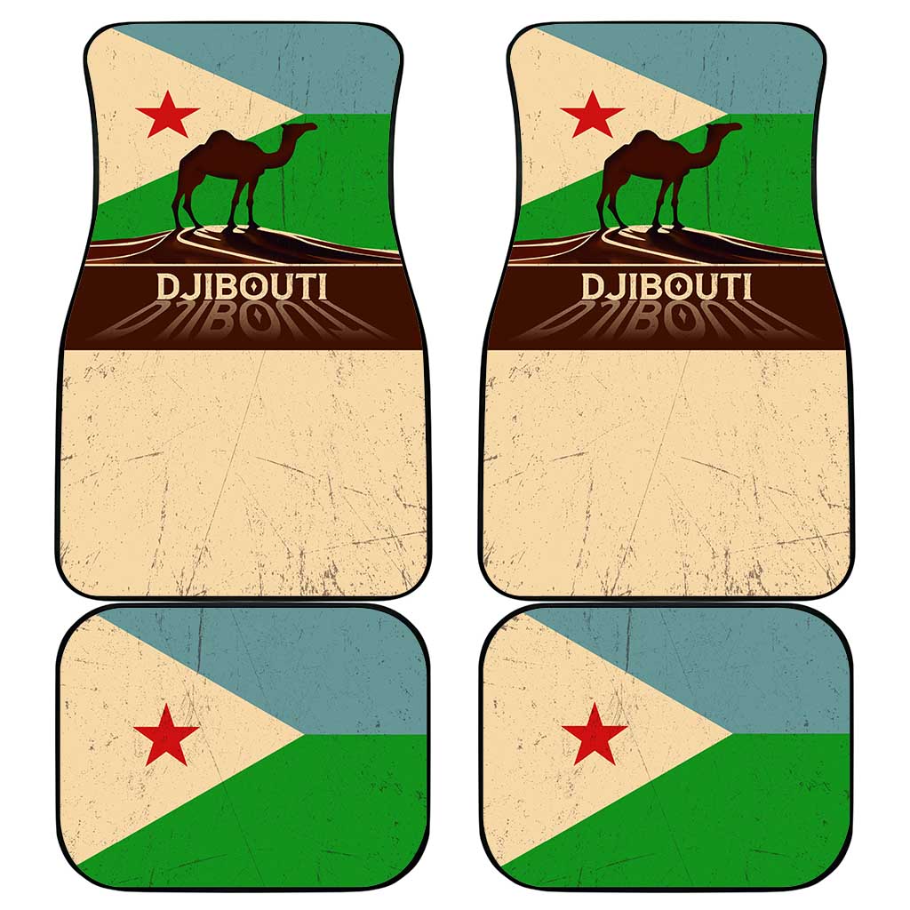 Djibouti Camel Car Mats Where Desert Meets Sea and Heritage Stands Tall