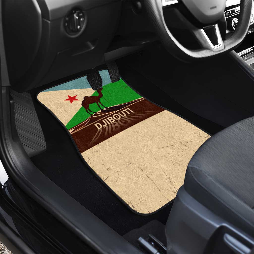 Djibouti Camel Car Mats Where Desert Meets Sea and Heritage Stands Tall