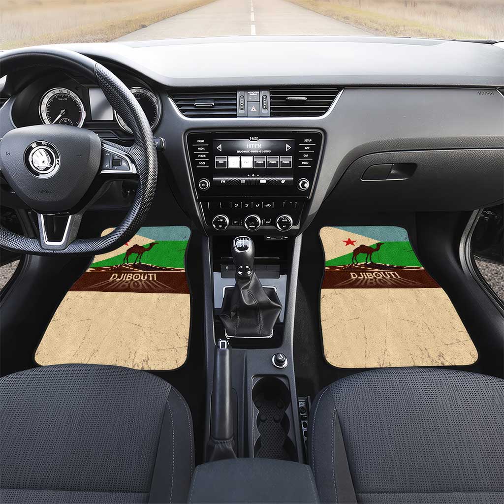 Djibouti Camel Car Mats Where Desert Meets Sea and Heritage Stands Tall