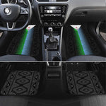 Djibouti Africa Car Mats Tribal Geometry Meets National Colors and Red Star Boldness