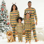 Chad Christmas Pajama Set National Coat of Arms, and Festive Motif - African Pride