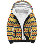 Chad Christmas Sherpa Hoodie National Coat of Arms, and Festive Motif - African Pride