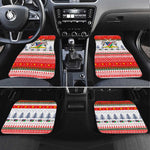 Namibia Christmas Car Mats Coat of Arm National Flag Motif - African Pride