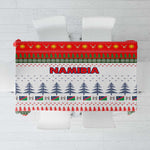 Namibia Christmas Tablecloth Coat of Arm National Flag Motif - African Pride