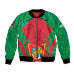 Mauritius Dodo Bomber Jacket Flag Coat of Arms Traditional Patterns