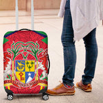 Mauritius Dodo Luggage Cover Flag Coat of Arms Traditional Patterns