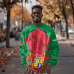 Mauritius Dodo Sweatshirt Flag Coat of Arms Traditional Patterns