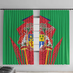 Mauritius Dodo Window Curtain Flag Coat of Arms Traditional Patterns