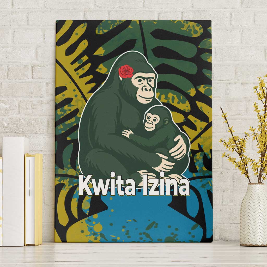 Rwanda Women Casual Shirt with Gorilla Family Kwita Izina Leaf Jungle Spirit TS04 main image 1